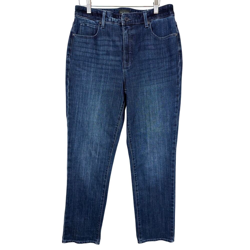 Talbots Classic Blue Straight Leg Jeans Size 8
